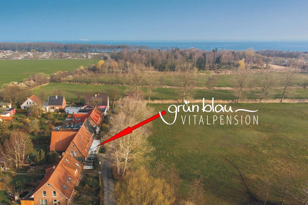 Gruenblau Relax Pension & Apartments 罗斯托克 外观 照片