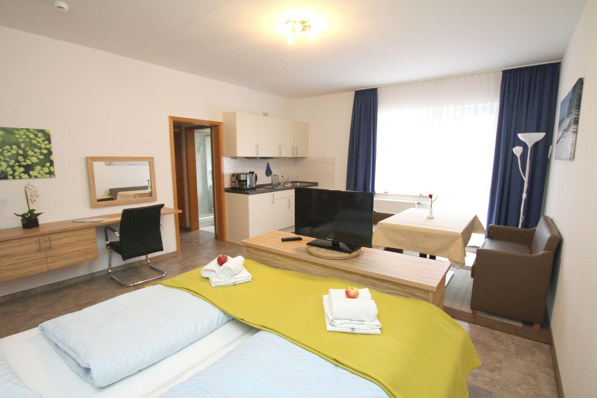 Gruenblau Relax Pension & Apartments 罗斯托克 外观 照片